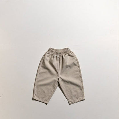 Toddler SP26 Basic Pull-on Pants (10m-6y) - 4 Colors - AT NOON STORE