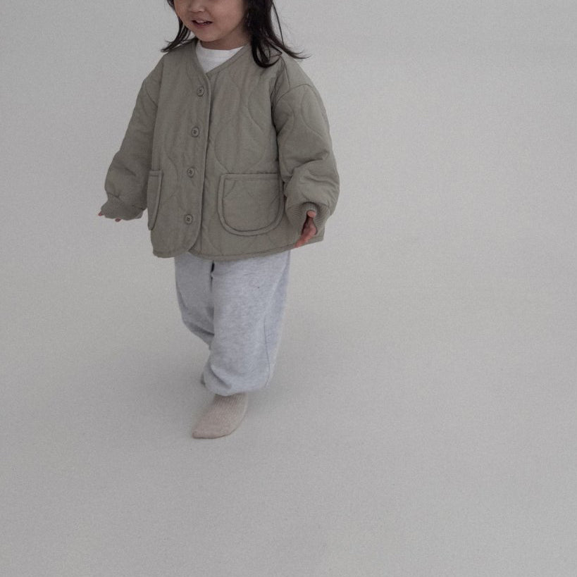 Toddler Bella F25 Quilted Pocket Jacket (1-6y) - 2 Colors