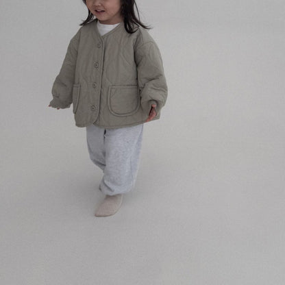 Toddler Bella F25 Quilted Pocket Jacket (1-6y) - 2 Colors