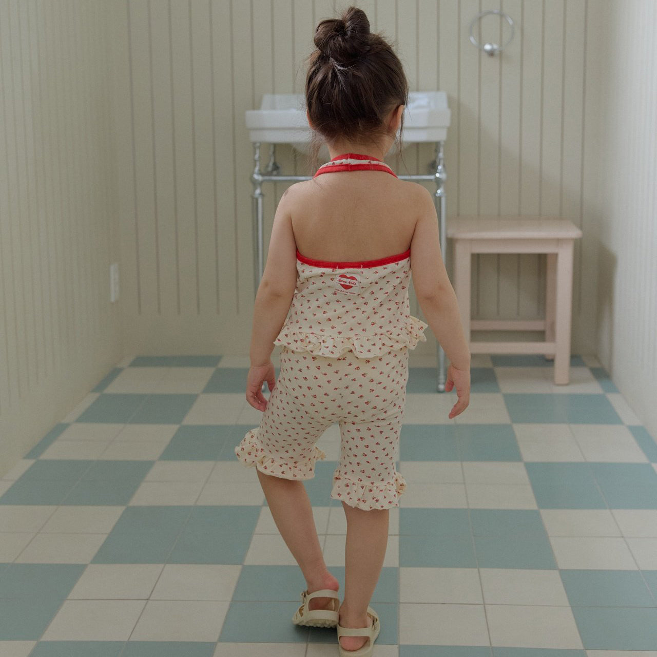 Toddler SS26 Tulip All-over Frill Shorts (2-7y) -2 Colors - AT NOON STORE