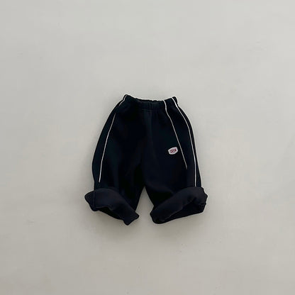 Toddler W25 Soft and Warm Side Line Pull-on Pants (2-6y) - 2 Colors