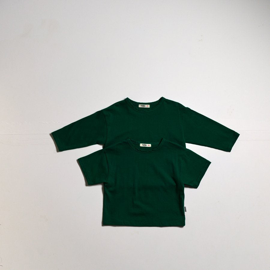 Toddler SP26 Basic Short Sleeve Top (10m-6y) - 8 Colors