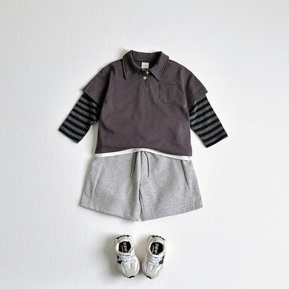 Toddler F26 Sweat Shorts (2-8y) - 2 Colors