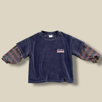 Toddler W25 Velour Double Layered Top (3-7y) - 2 Colors