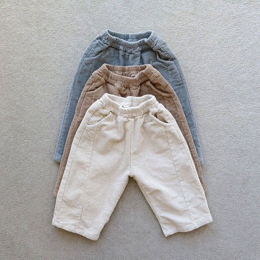 Toddler Comfy Stretch Stella Corduroy Pull On Pants  (15m-7y) -3 Colors