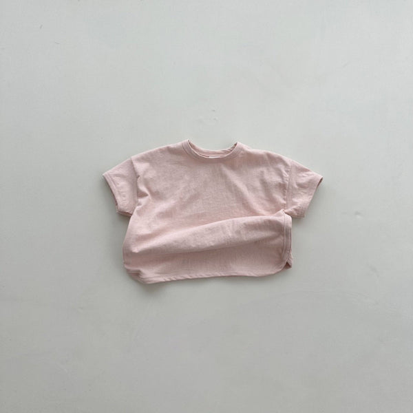 Kids Soft Short Sleeve Top (11m-6y) - 4 Colors