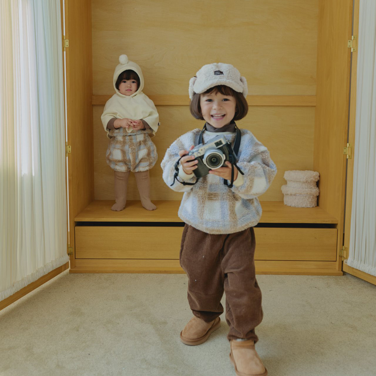 Baby Toddler Land W25 Warm Corduroy Pull-on Pants (4m-6y) - 4 Colors