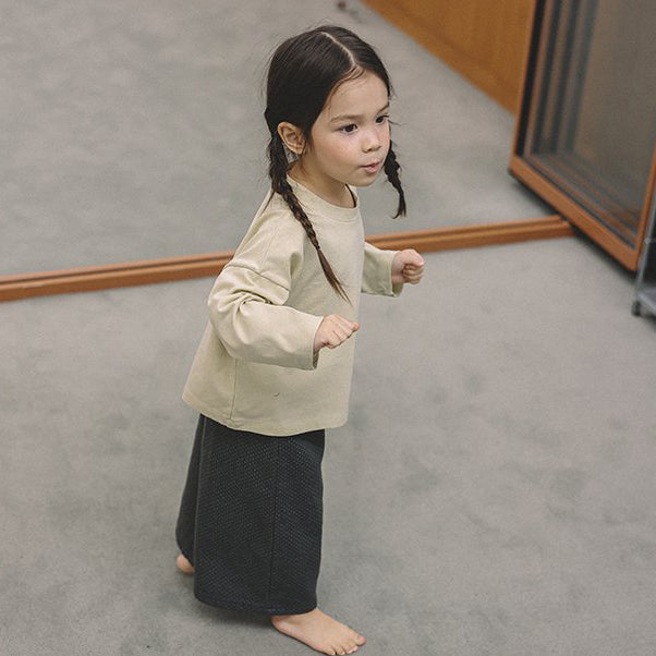 Toddler Mel SP26 Relaxed Fit Long Sleeve Tee (1-8y) - 6 Colors - AT NOON STORE