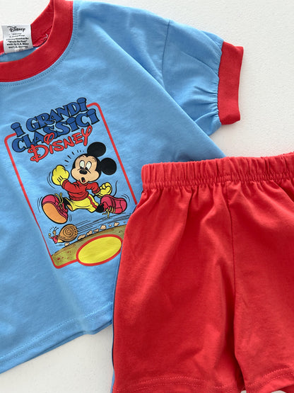 Toddler I Grandi Classici Short Sleeve Top and Shorts Set (1-6y) - 3 Colors - AT NOON STORE