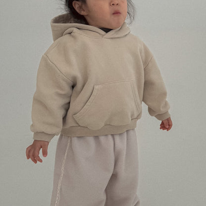 Baby Bella W25 Warm Soft Kangaroo Pocket Hoodie (6m-3y) - 2 Colors