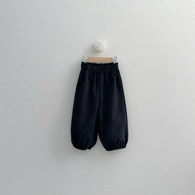 Toddler FW26 Fleece Lined Plaid Jogger Pants (10m-4y) - 2 Colors
