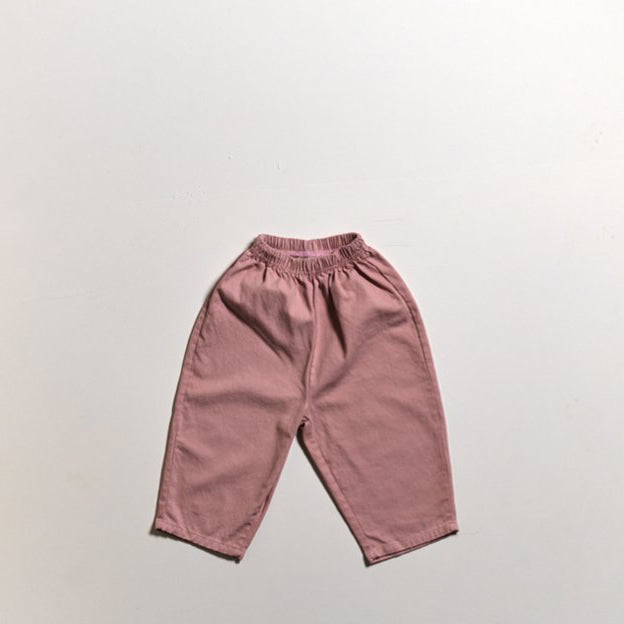 Toddler SP26 Basic Pull-on Pants (10m-6y) - 4 Colors - AT NOON STORE