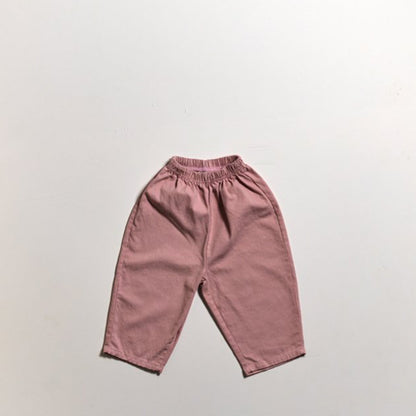 Toddler SP26 Basic Pull-on Pants (10m-6y) - 4 Colors - AT NOON STORE