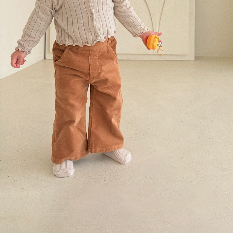 Baby/Toddler Bella F26 Velour Pull-On Pants (1-6y) - 2 Colors