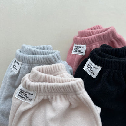Toddler W25 Soft Fleece Jogger Pants (2-6y) - 4 Colors