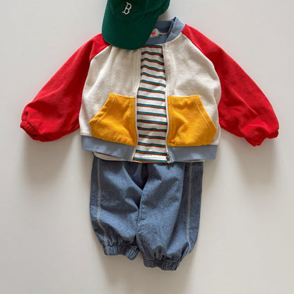 Toddler SP26 Side Stitch Detail Jogger Pants (1-6y) - 2 Colors - AT NOON STORE