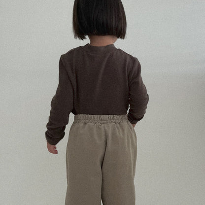 Baby/Toddler Bella W25 Mock Neck Long Sleeve Top (6m-6y) - 3 Colors