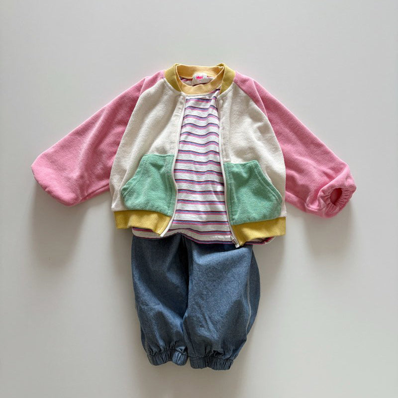 Toddler SP26 Side Stitch Detail Jogger Pants (1-6y) - 2 Colors - AT NOON STORE