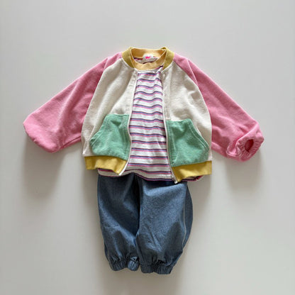 Toddler SP26 Side Stitch Detail Jogger Pants (1-6y) - 2 Colors - AT NOON STORE