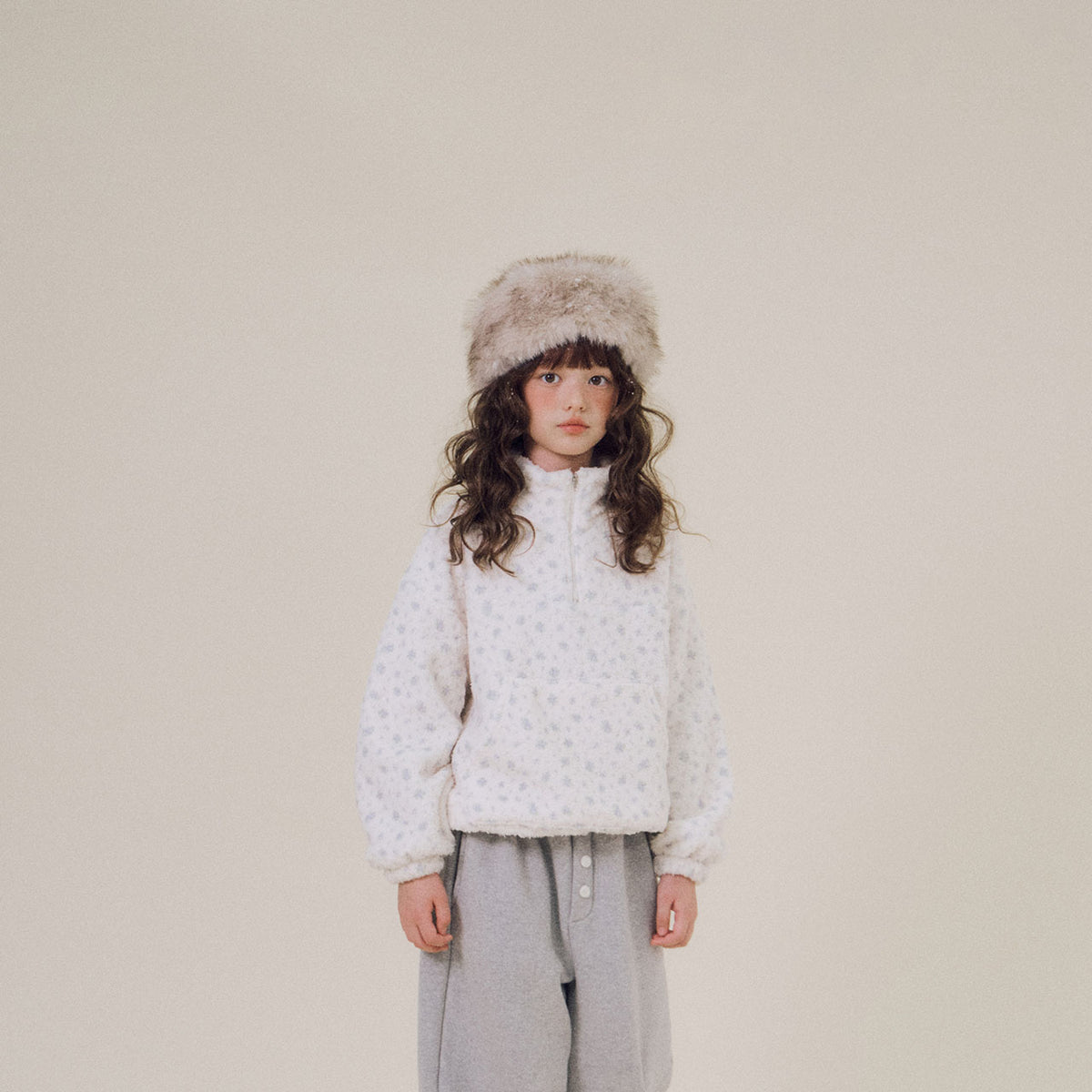 Kids Faux-Fur Beanie (3-12y) - 2 Colors