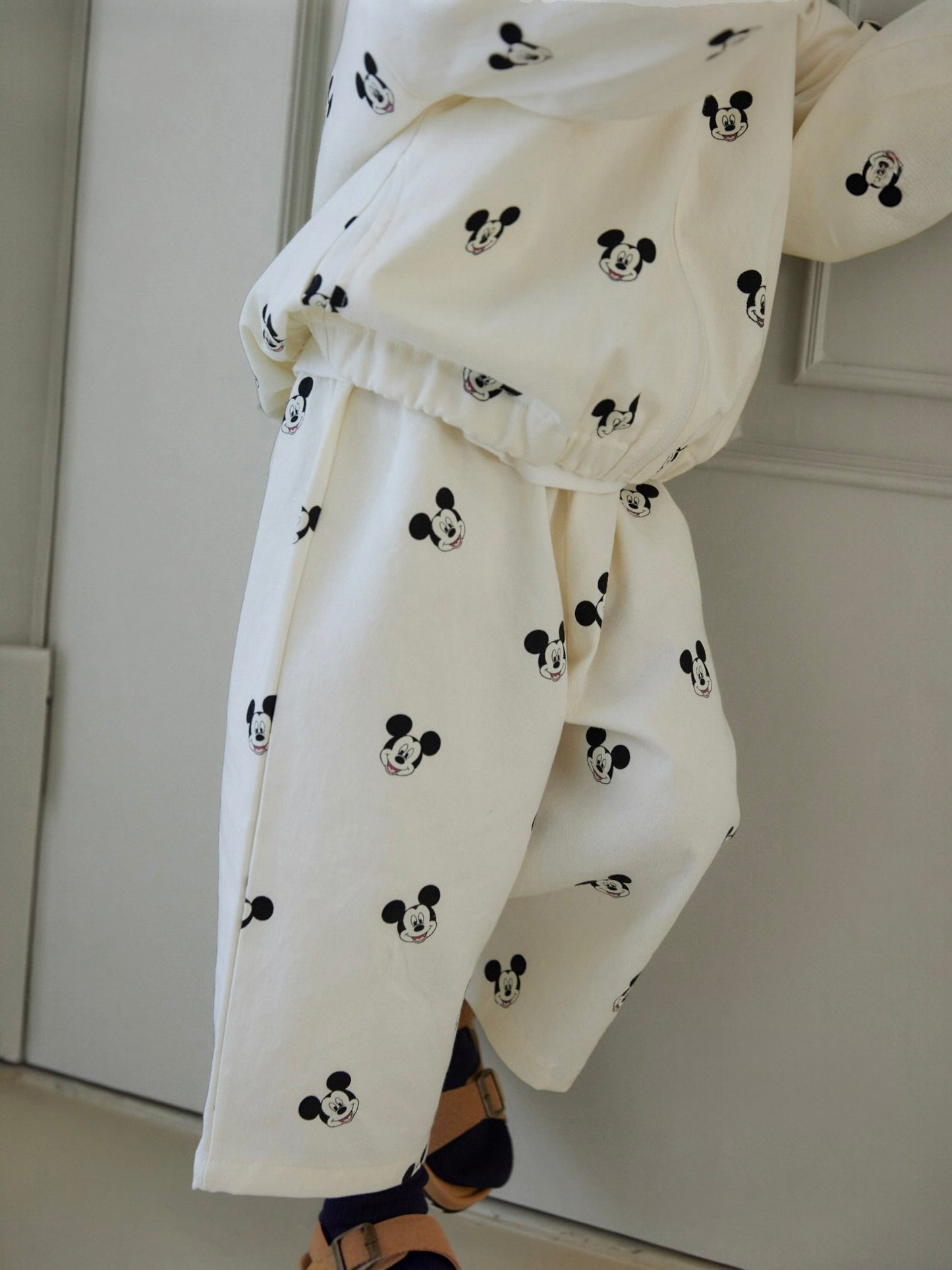 Toddler SP26 MICKEY All-Over Print Pants (1-7y) - Ivory - AT NOON STORE