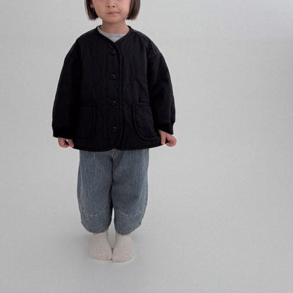 Toddler Bella F25 Quilted Pocket Jacket (1-6y) - 2 Colors