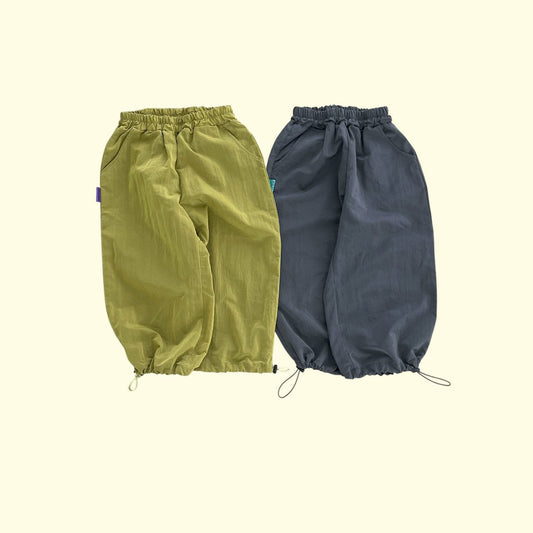 Toddler SS26 Adjustable Hem Jogger Pants (3-11y) - 2 Colors