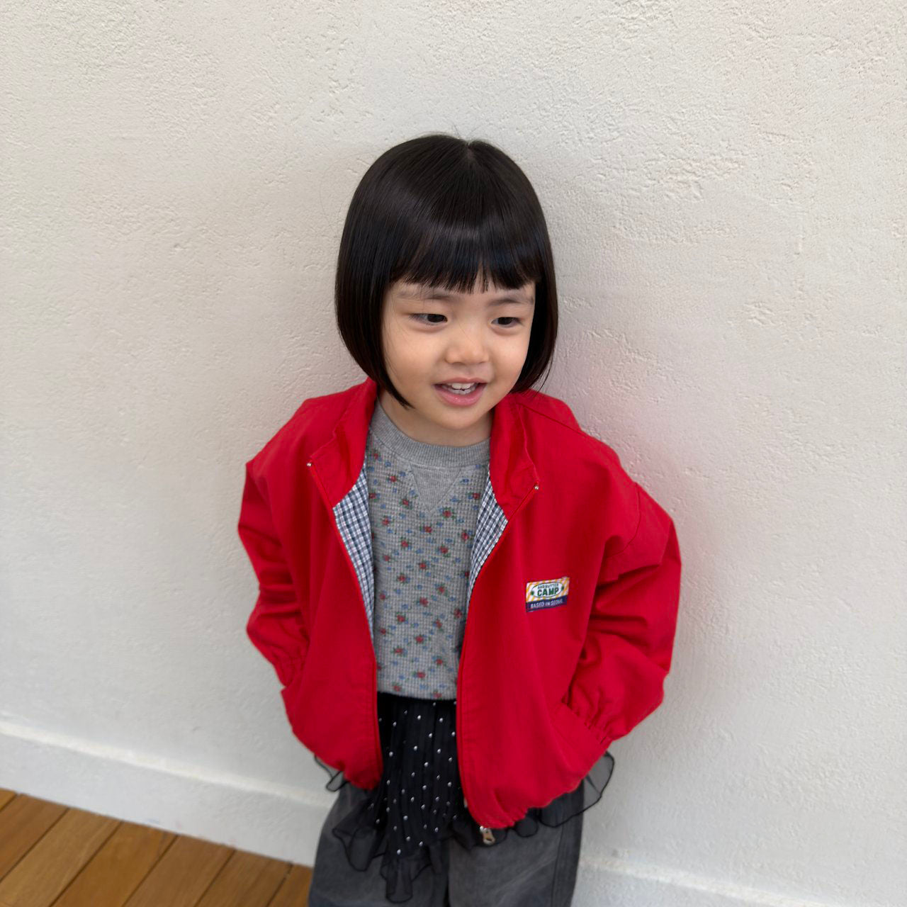 Toddler F26 Reversible Mock Neck Zip Up Jacket (3-10y) - 2 Colors
