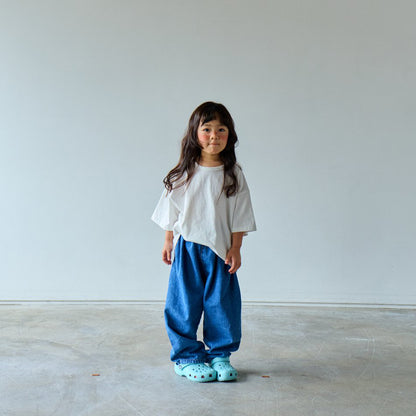 Toddler SP26 Basic Wide Denim Pants (10m-6y) - Denim