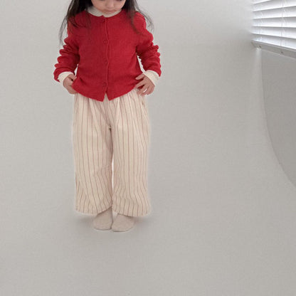 Toddler Bella F25 Pointelle Cardigan (1-6y) - 3 Colors - AT NOON STORE