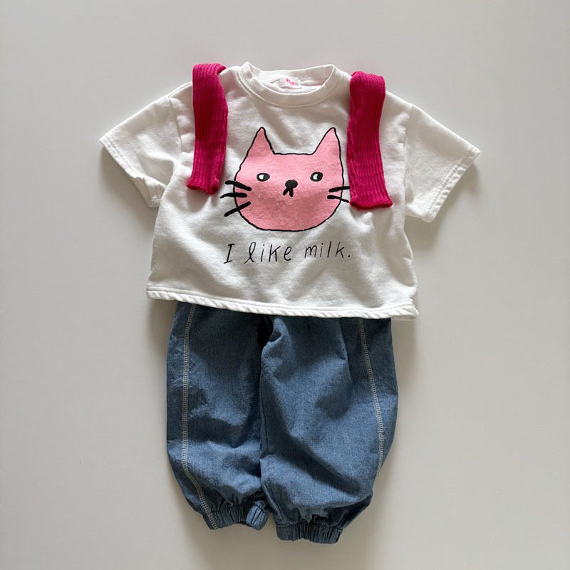 Toddler SP26 Side Stitch Detail Jogger Pants (1-6y) - 2 Colors - AT NOON STORE