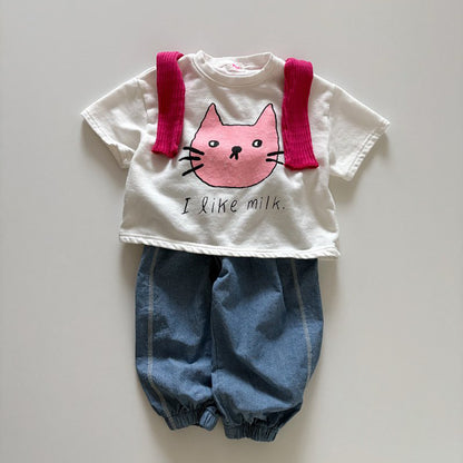 Toddler SP26 Side Stitch Detail Jogger Pants (1-6y) - 2 Colors - AT NOON STORE