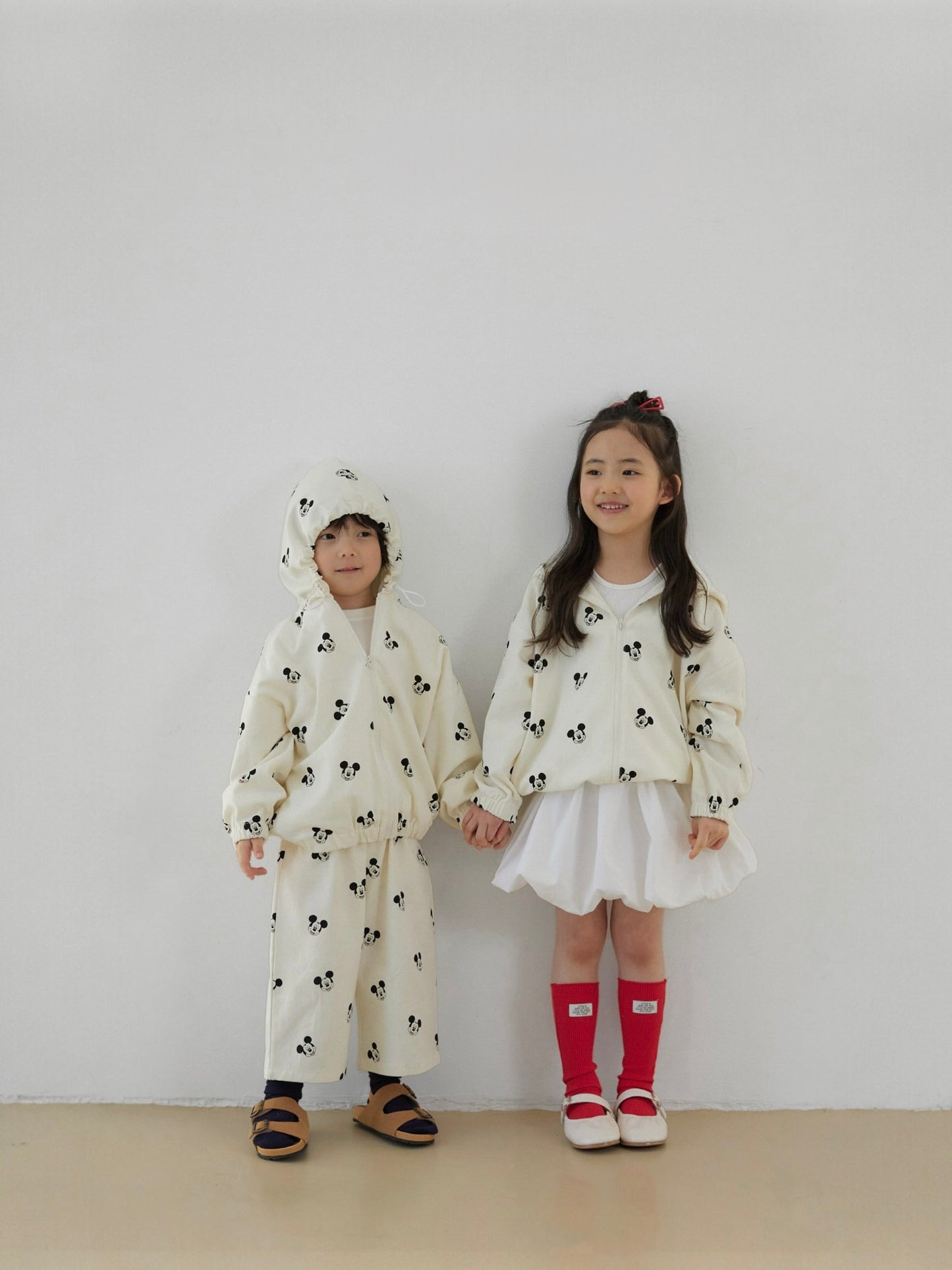 Toddler SP26 MICKEY All-Over Print Pants (1-7y) - Ivory - AT NOON STORE