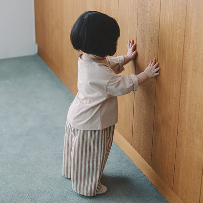 Toddler Mel SP26 Relaxed Fit Long Sleeve Tee (1-8y) - 6 Colors - AT NOON STORE