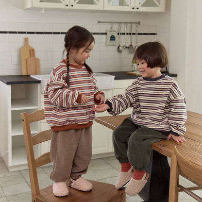 Kids W25 Corduroy Jogger Pants (1-6y) - 2 Colors