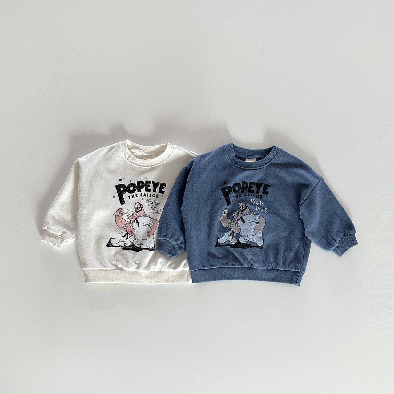 Toddler Popeye Graphic Sweatshirt (6m-6y) - 2 Colors