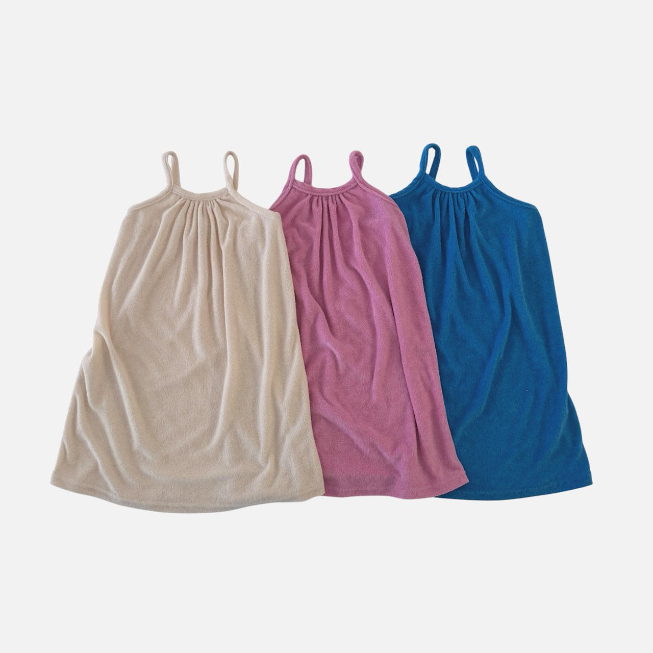 Toddler SS26 Terry Cloth Sleeveless Dress (1-7y)- 3 Colors - AT NOON STORE