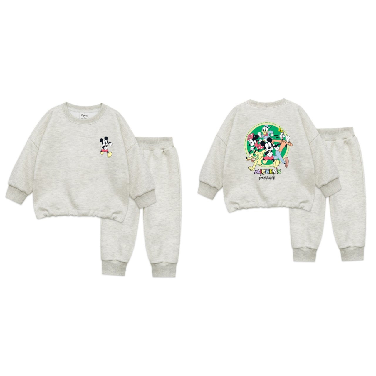 Toddler Mickey's Friends Drawstring Sweatshirt and Jogger Pants Set (2-7y) - 3 Colors - AT NOON STORE