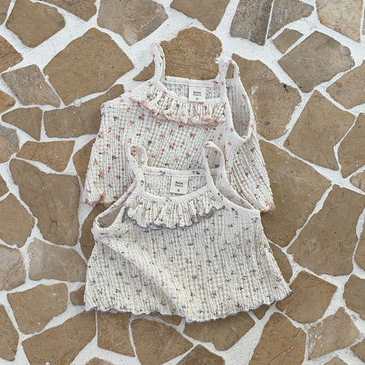 Baby BH Frill Trim Sleeveless Top (3-18m) - 2 Colors - AT NOON STORE