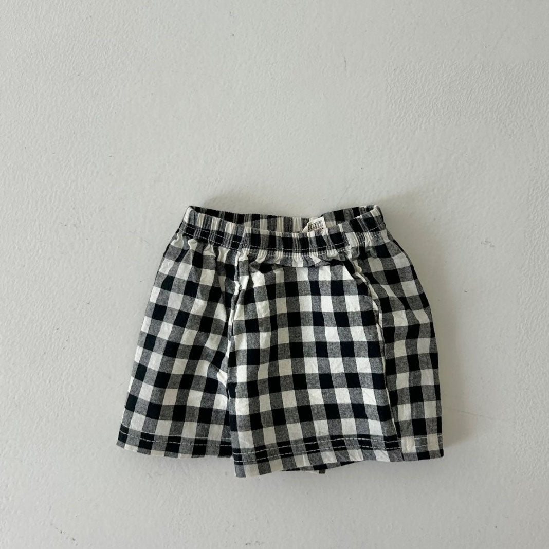 Baby Toddler Land Gingham Shorts (4m-6y) - 3 Colors - AT NOON STORE