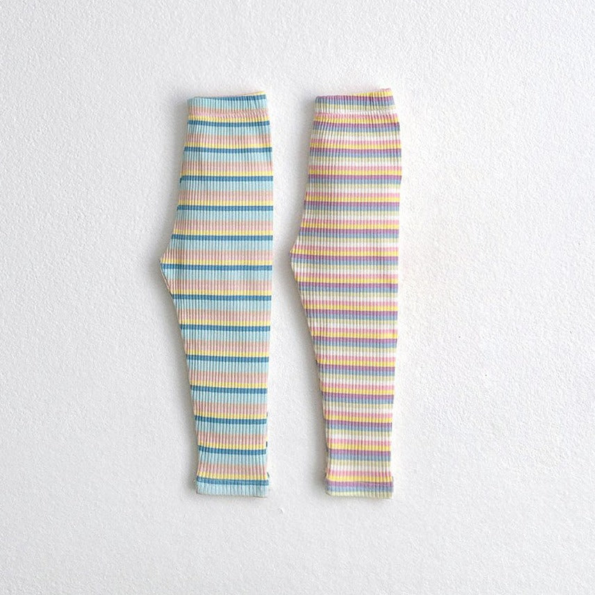 Toddler Muticolor Stripe Leggings (1-6y) - 2 Colors - AT NOON STORE