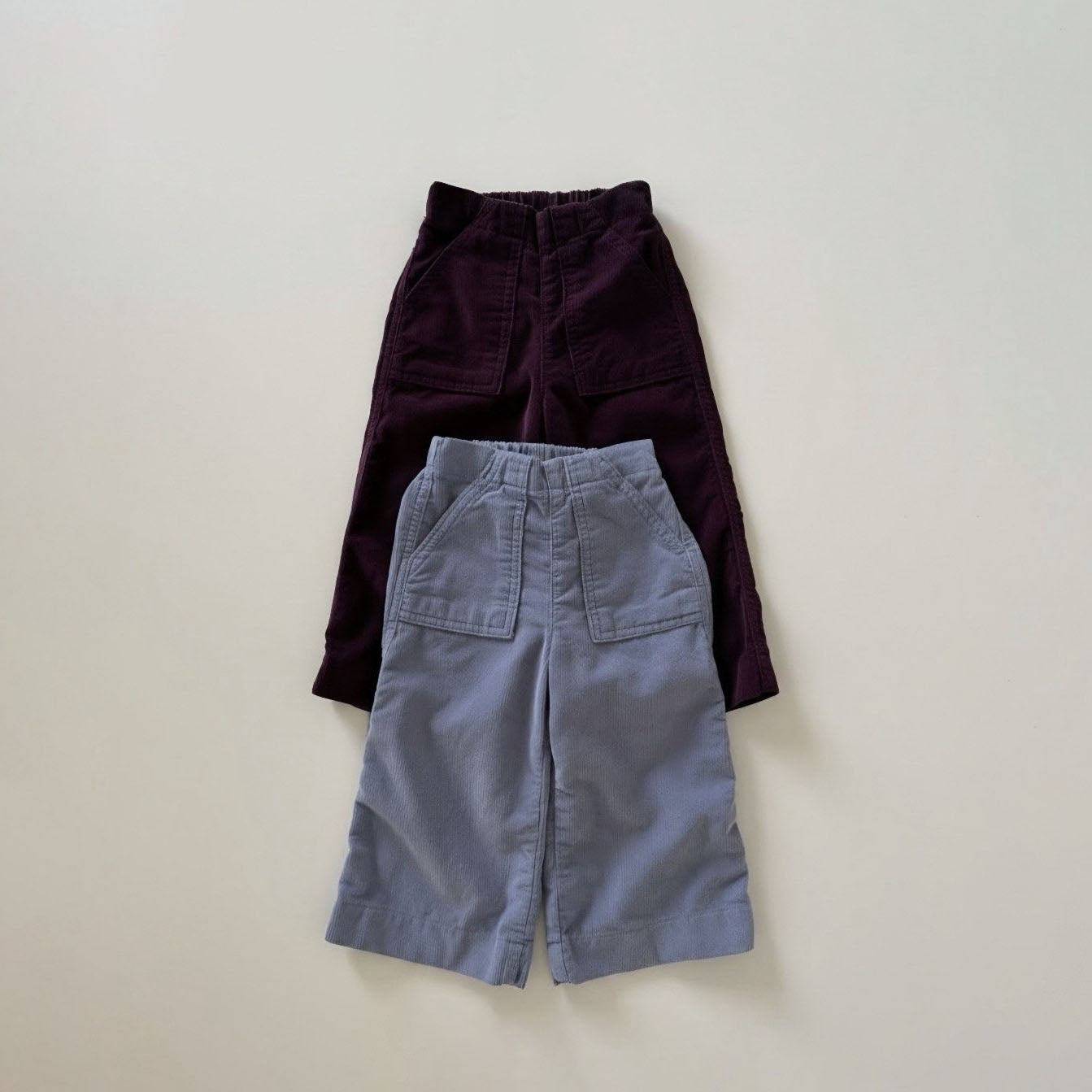 Kids F26 Patch Pocket Corduroy Pull-On Pants (2-8y) - 2 Colors