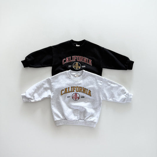 Toddler F25 California Long Sleeve Sweatshirt (12m-7y) - 2 Colors - AT NOON STORE