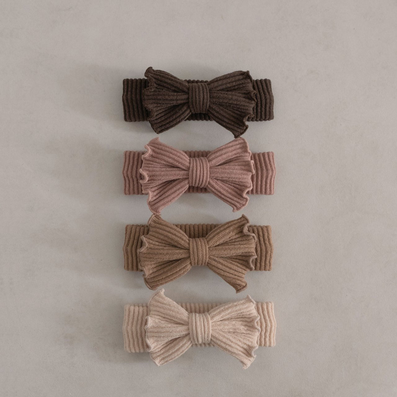 Baby Knit Bow Headband (3-18m) - 4 Colors - AT NOON STORE