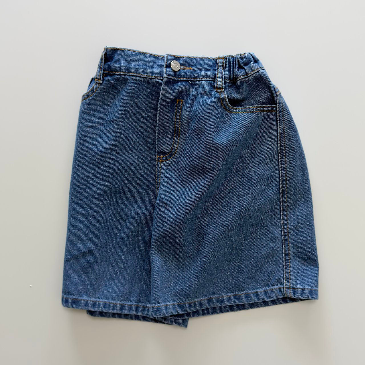 Toddler F26 Bermuda Denim Shorts (3-10y) - Blue