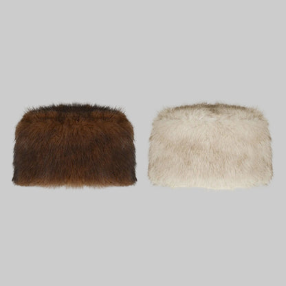 Kids Faux-Fur Beanie (3-12y) - 2 Colors