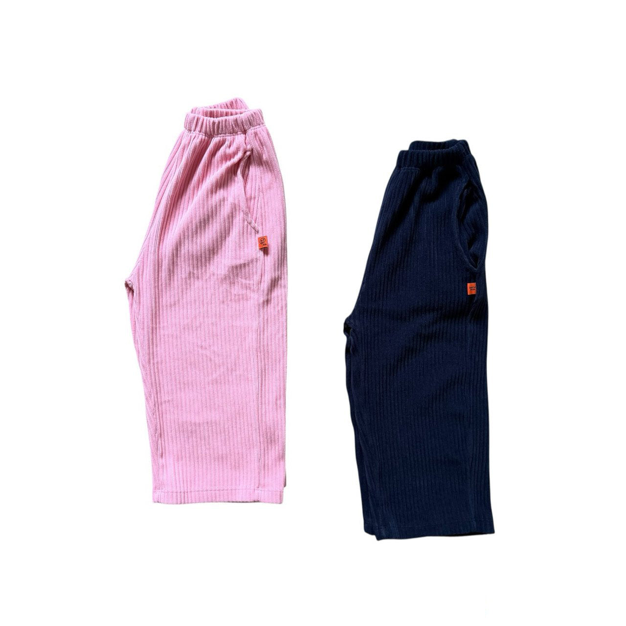 Kids SP26 Ribbed Velour Pull-on Pants (2-7y) - 2 Colors