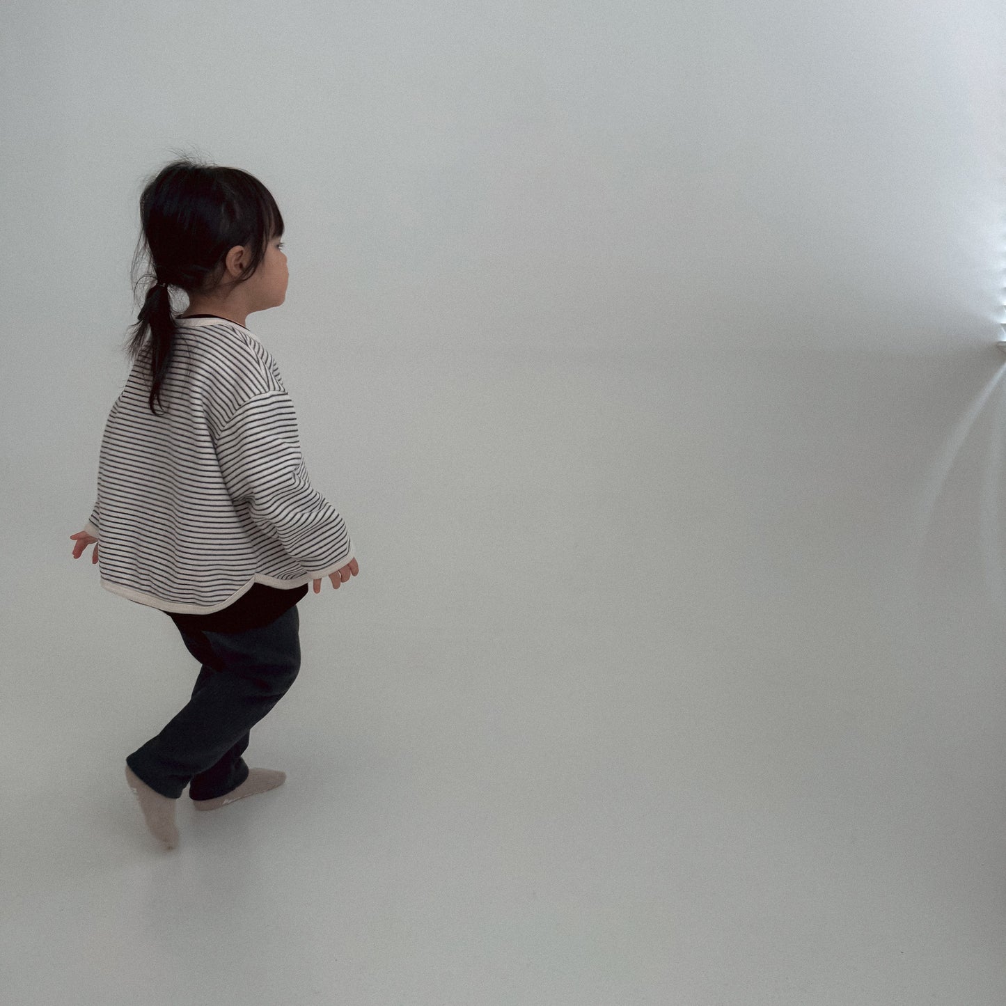 Baby/Toddler Bella W25 Stripe Curved Hem Long Sleeve Top (6m-6y) - 2 Colors