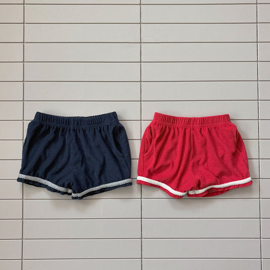 Toddler Bella SS26 Terry Cloth Shorts (1-6y) - 2 Colors - AT NOON STORE