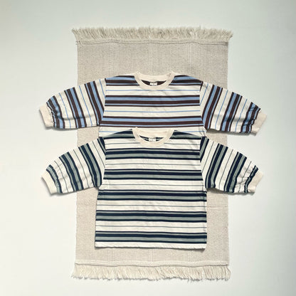 Toddler Lovin Multicolor Stripe Long Sleeve Top (1-7y) - 2 Colors - AT NOON STORE
